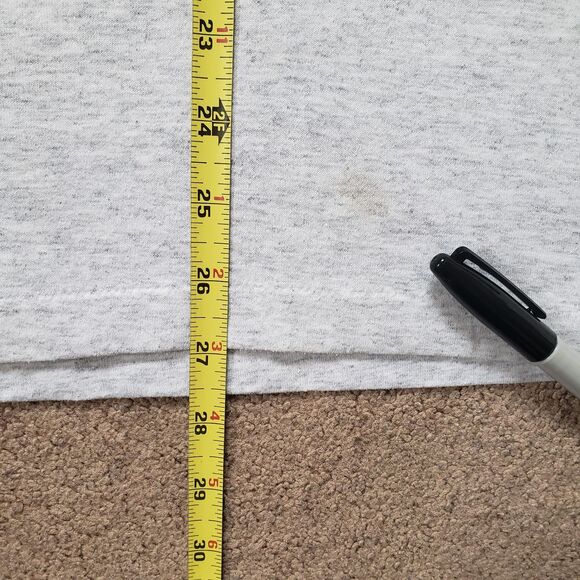 Vintage 90s John Deere Tractor Sz Large Single Stitch USA Made Mens Gray T-Shirt - Picture 7 of 8